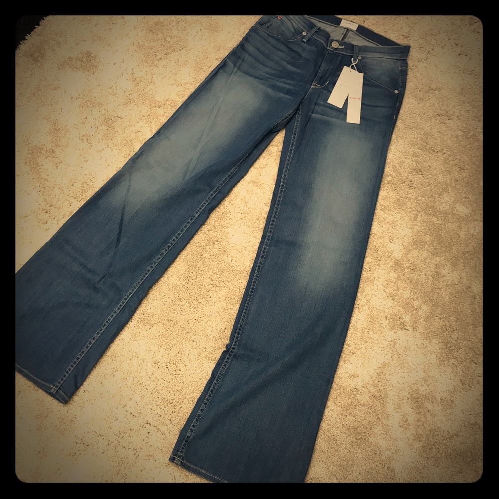 NWT Hudson Brooke Wide Leg Jeans Sz 26